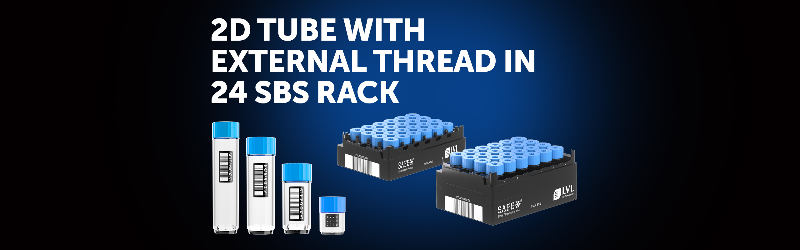 SAFE Tubes 24SBSRack