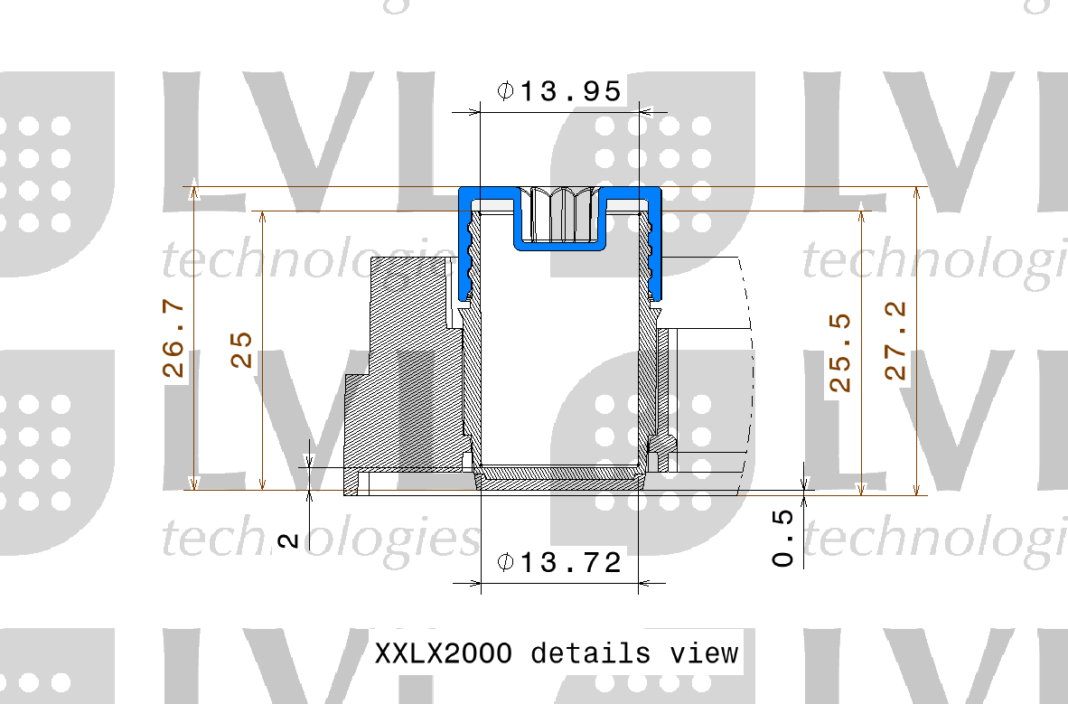 XXLX2000 details view XXLX2000 details view