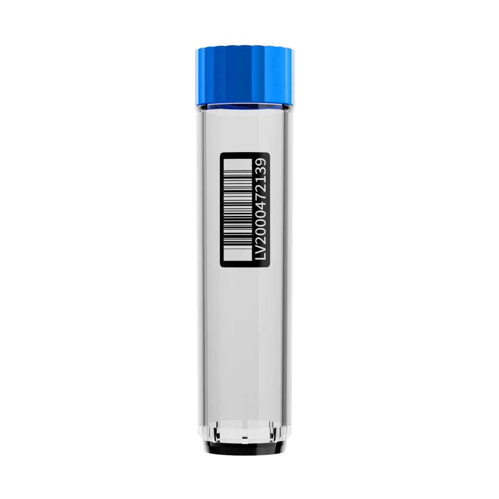 SAFE 2D tubes XXLX8000 8ml with screw cap and barcode for extremely high-volume sample storage and automation