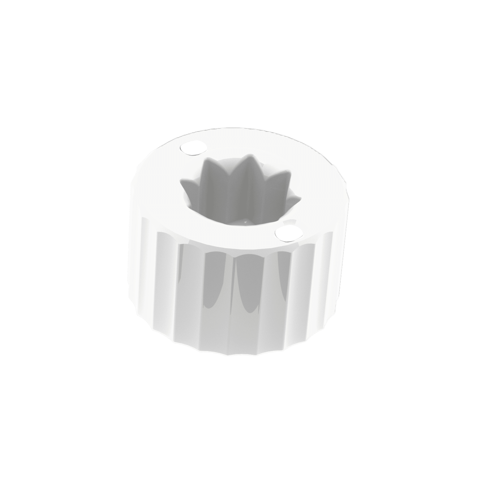 LVL SAFEĀ® Screw Cap in SignalweiĆ RAL 9003 mit integrierter Dichtung