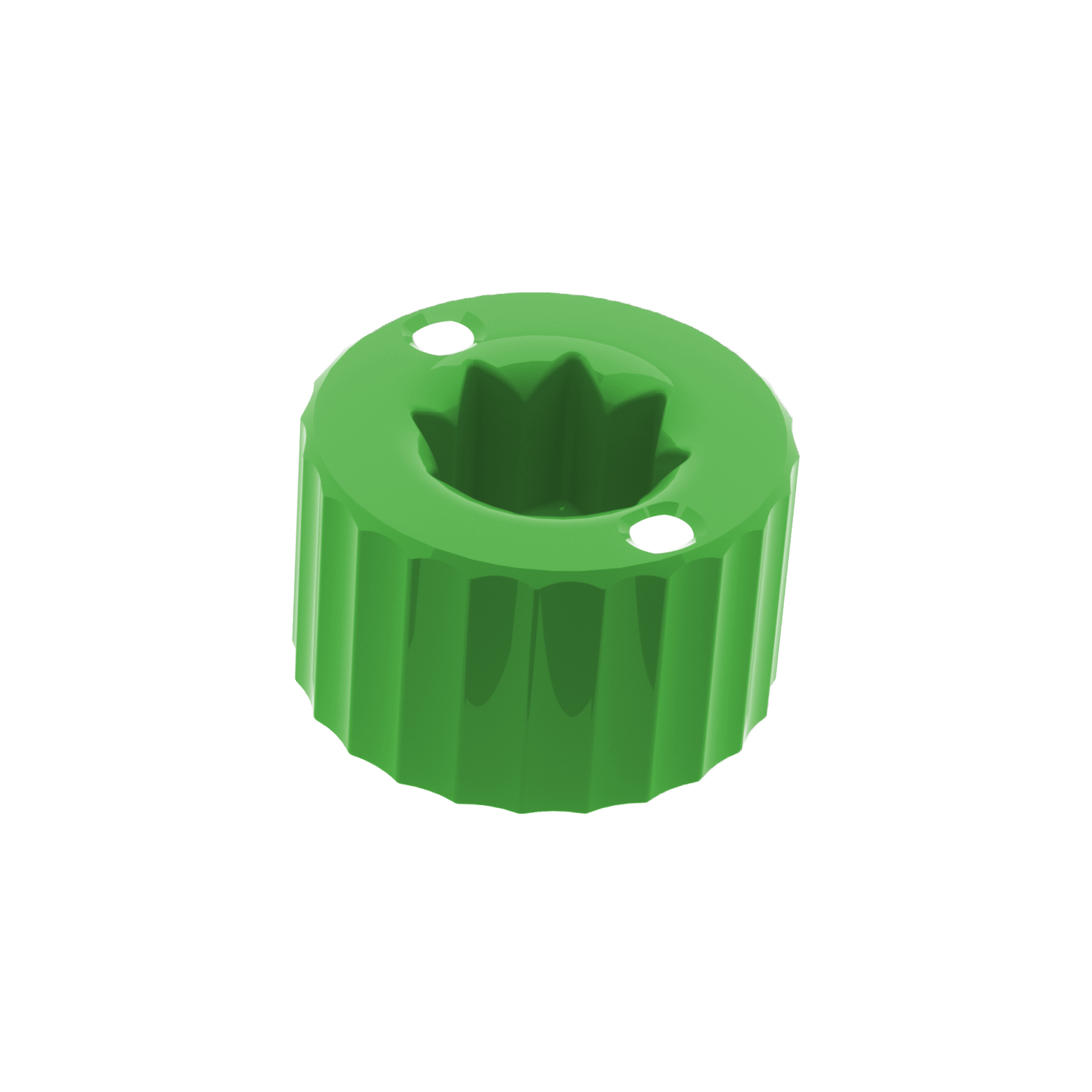 LVL SAFE® Screw Cap in Gelbgrün RAL 6018 für eindeutige Probenmarkierung