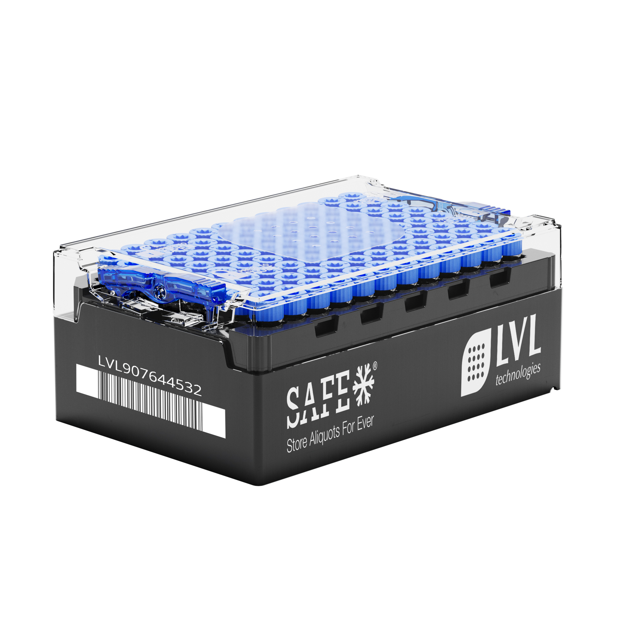 SAFE® 96 XT - 2D Tubes with External Thread in 96 SBS Format