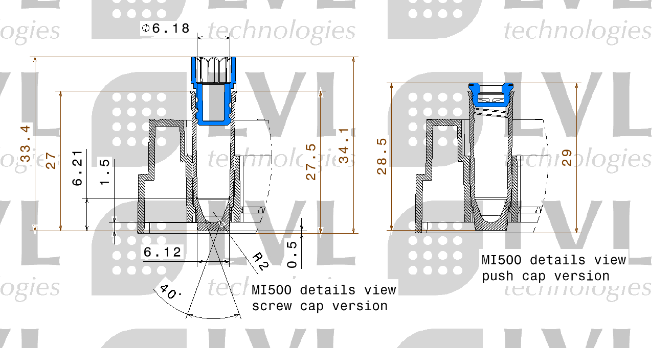 MI500 details view