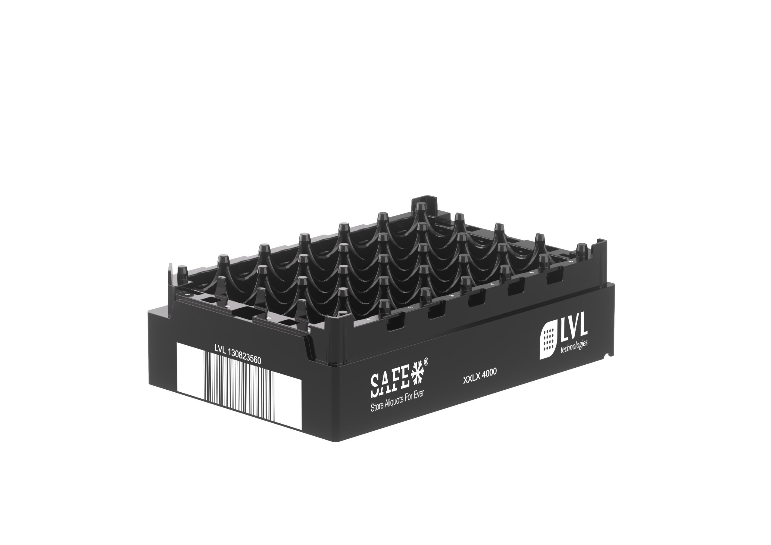 The SAFE® XXLX 4000 Rack without tubes