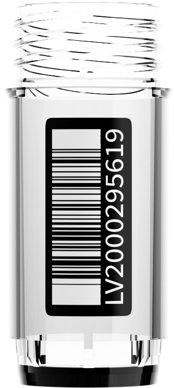 2D Tube LVL SAFEĀ® XXLX 4000 Microliter / 4 ml mit seitlicher Codierung und ohne Deckel