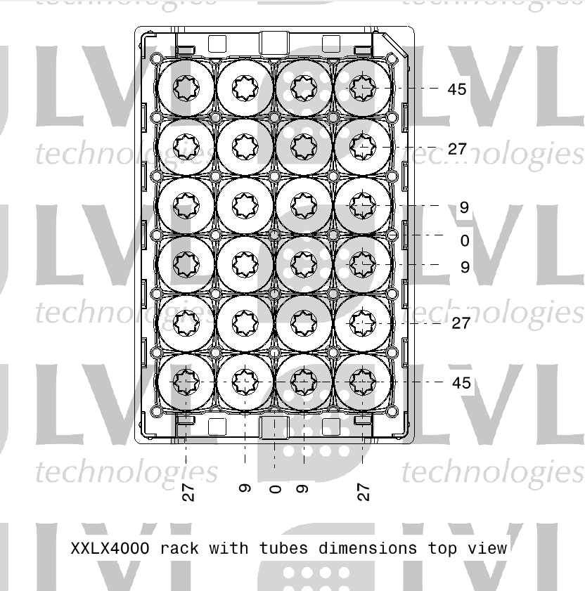 XXLX4000-rack-with-tubes-dimensions-top-view