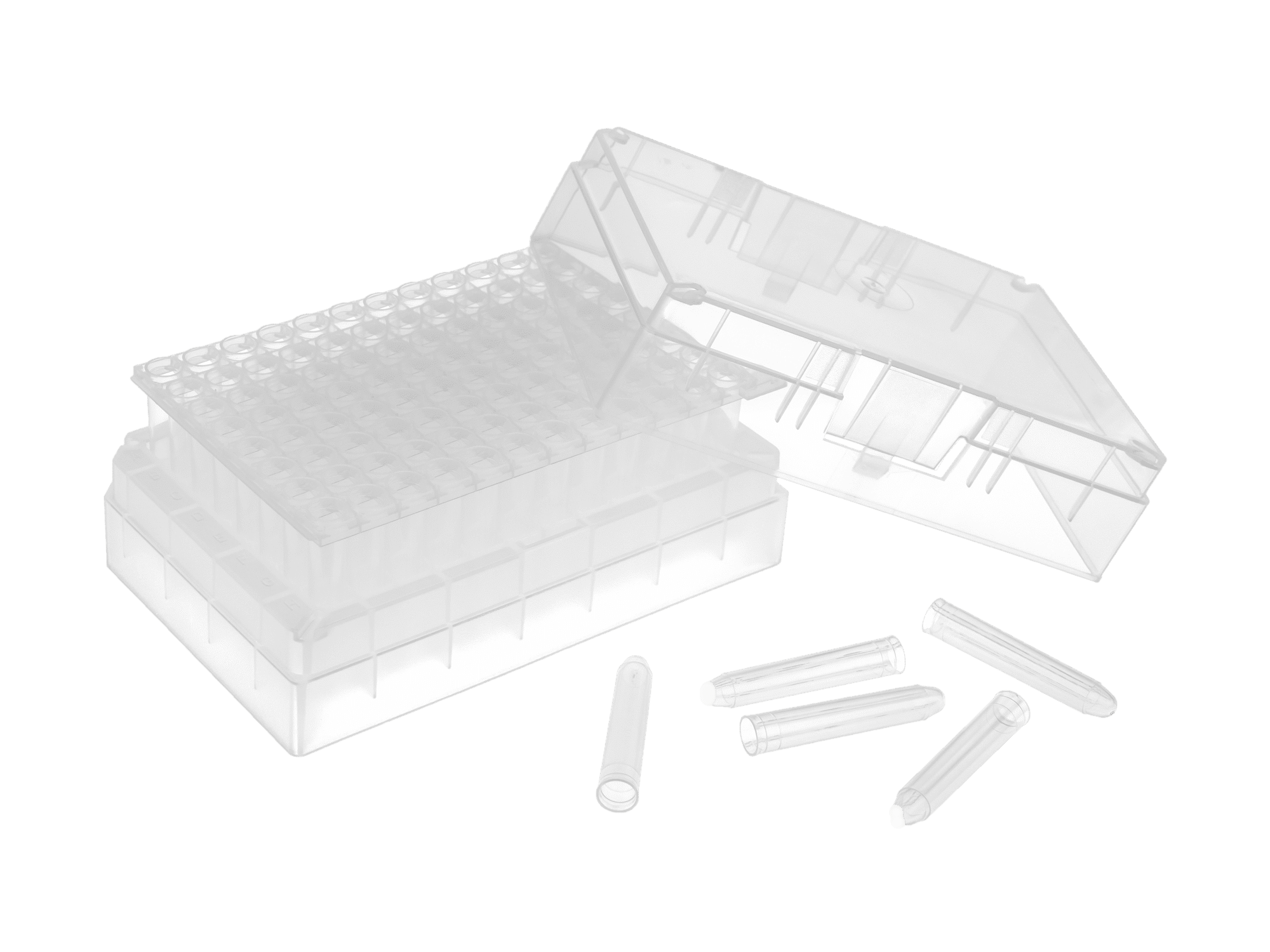 Sample Tube Storage Rack Normal Rack Setup for Standardized Sample Management - LVL technologies