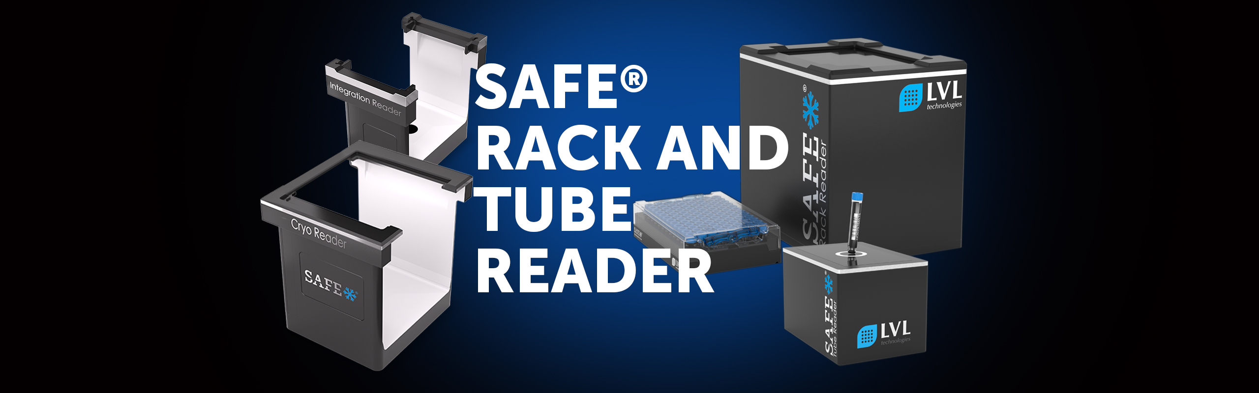 SAFE Rack und Tube Reader Header